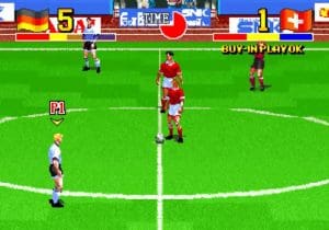 The Ultimate 11: SNK Football Championship Gameplay (Arcade)