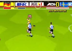 The Ultimate 11: SNK Football Championship Gameplay (Arcade)