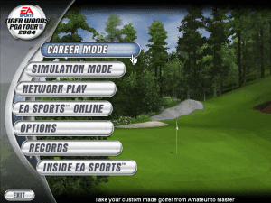 Tiger Woods PGA Tour 2004 Gameplay (Windows)