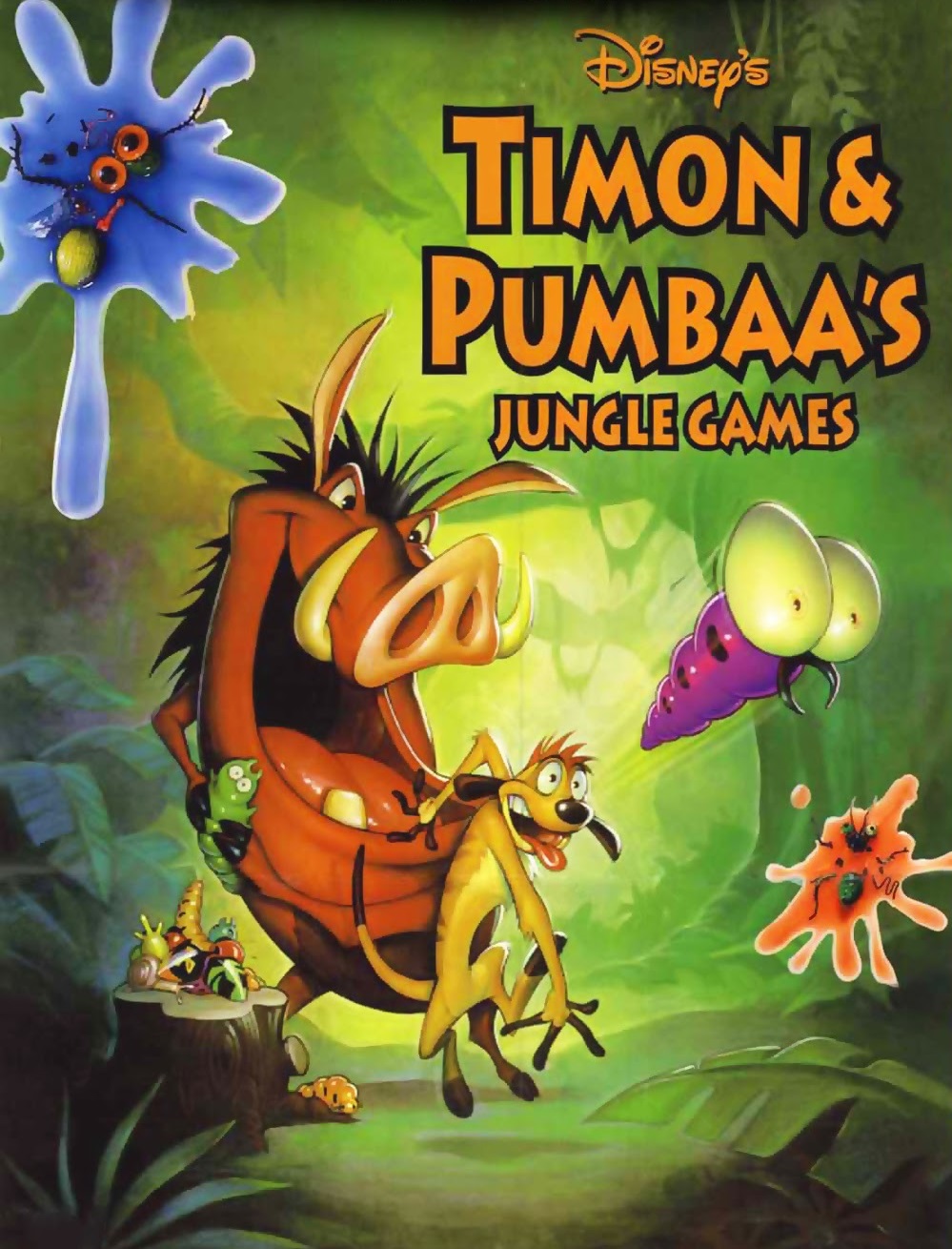 Timon & Pumbaa's Jungle Games Game Cover