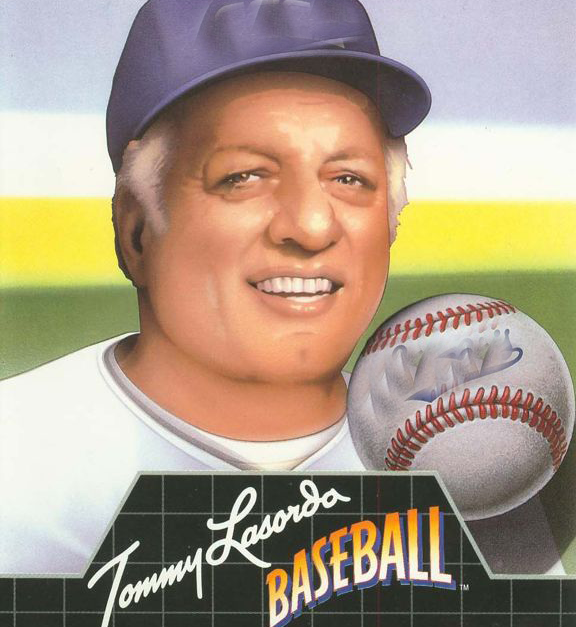 Tommy Lasorda Baseball Game Cover