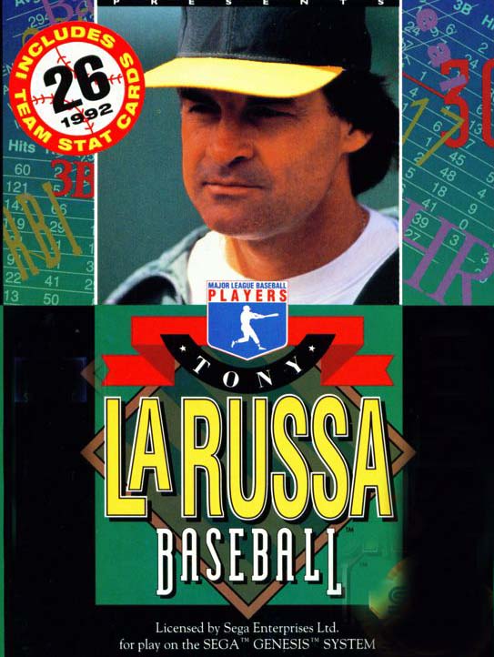 Tony La Russa Baseball Game Cover