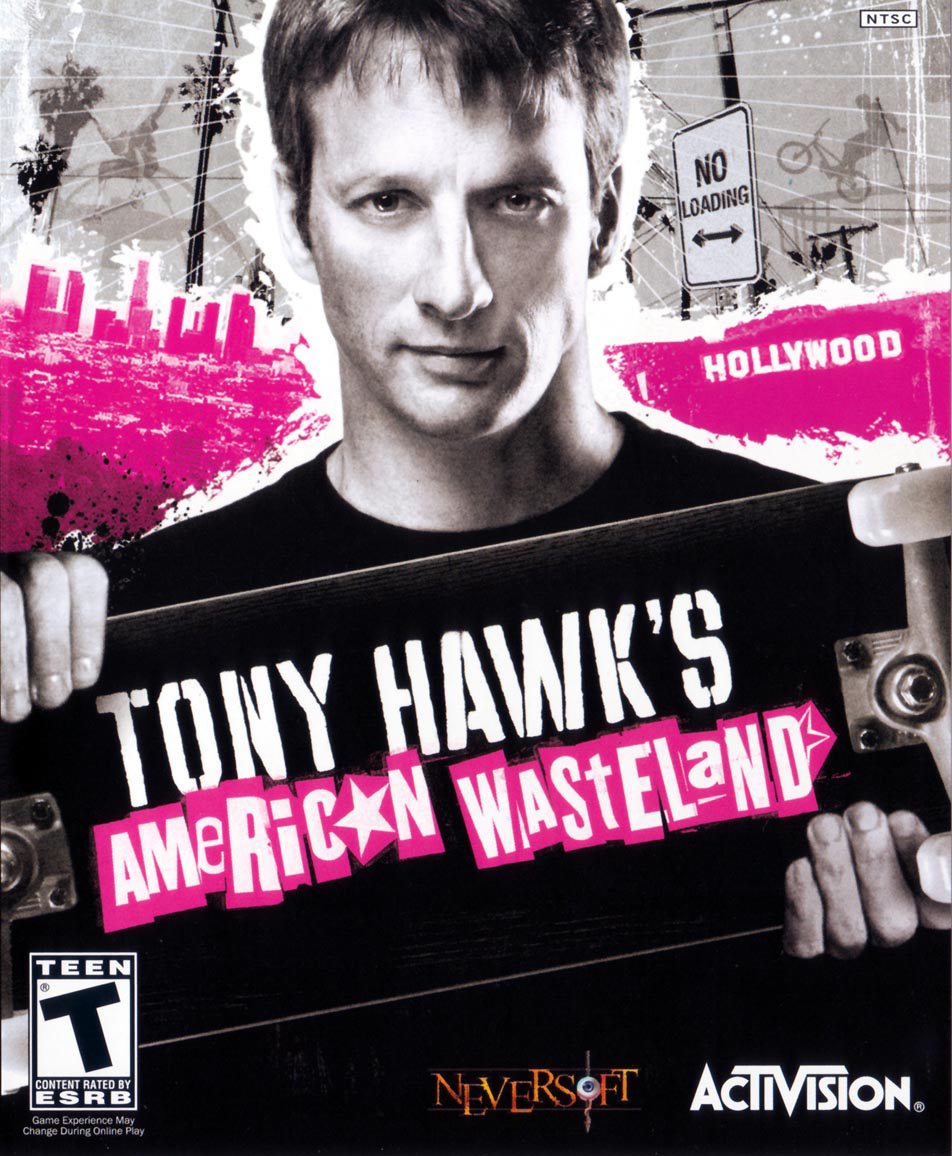 Tony Hawk's American Wasteland Game Cover