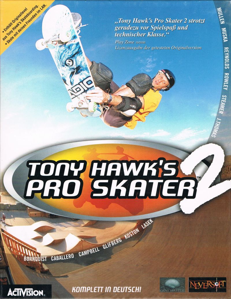 Tony Hawk's Underground Playstation 2 jogo de skate