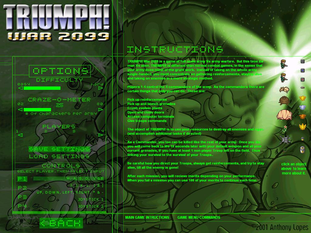 Triumph! War 2099 Gameplay (Windows)