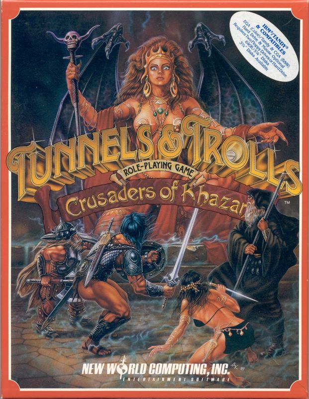 Tunnels & Trolls Crusaders of Khazan Game Cover