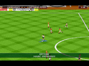 UEFA Champions League 1996/97 Gameplay (DOS)