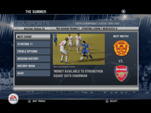 UEFA Champions League 2006–2007 Gameplay (Windows)