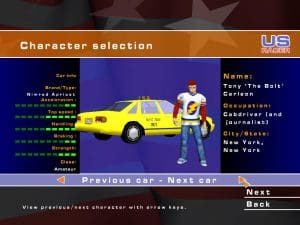 USA Racer Gameplay (Windows)