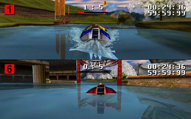 VR Sports Powerboat Racing Gameplay (Windows)