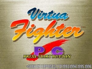 Virtua Fighter Remix Gameplay (Windows)