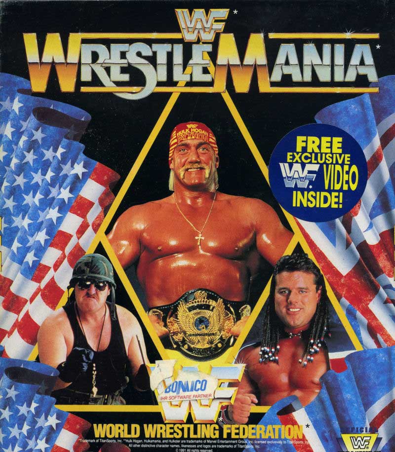 WWF WrestleMania (1991) Game Cover