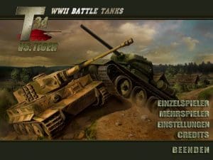 WWII Battle Tanks: T-34 vs. Tiger Gameplay (Windows)