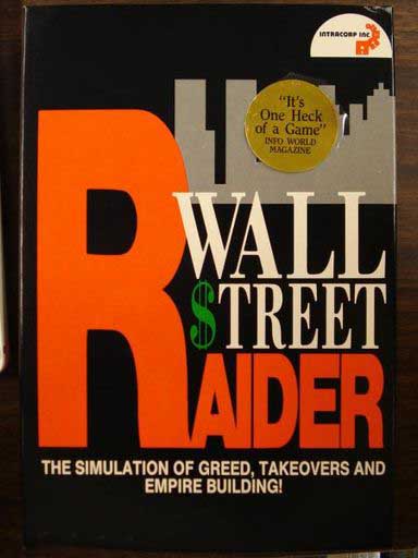 Wall $street Raider Game Cover