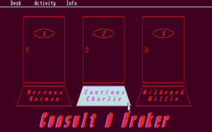 Wall Street Gameplay (Atari ST)