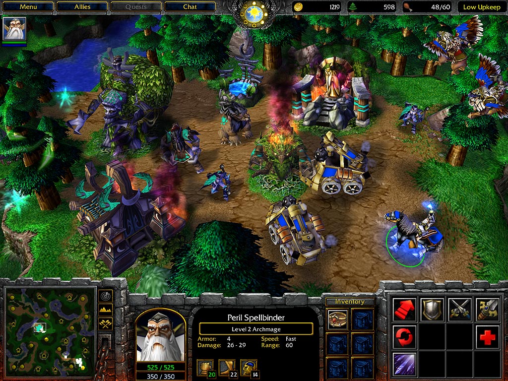 warcraft iii and the frozen throne