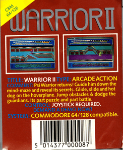 Warrior II Game Cover