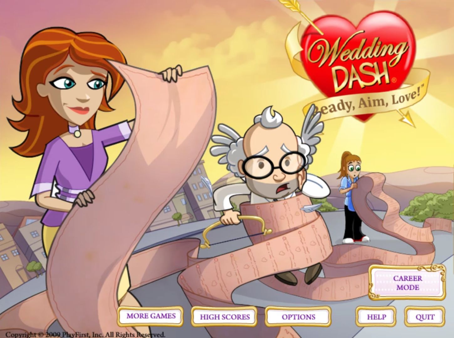 Wedding Dash: Ready, Aim, Love! Game Cover