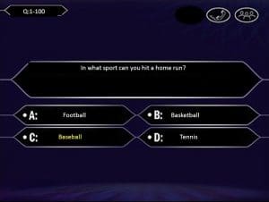 Who Wants to Be a Millionaire: Sports Edition Gameplay (Windows)