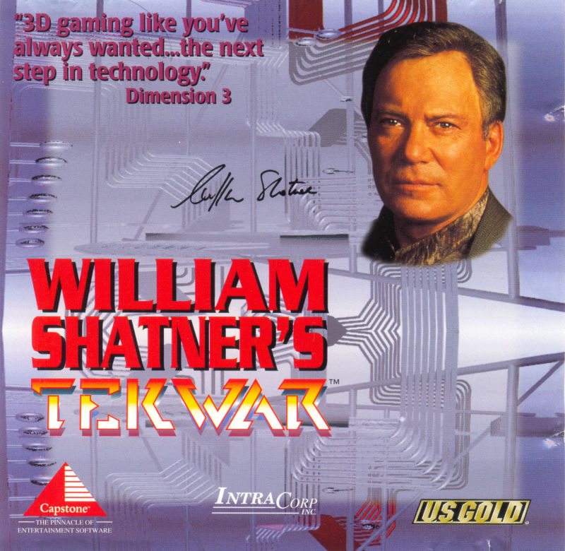 William Shatner's TekWar Game Cover