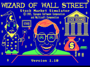 Wizard of Wall Street Gameplay (DOS)