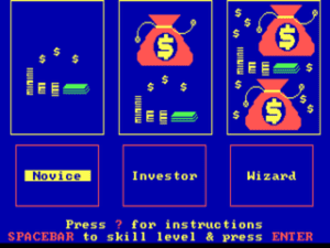 Wizard of Wall Street Gameplay (DOS)