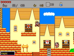 Wonder Boy in Monster Land Remake - La Vallée Perdue Gameplay (Windows)