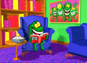 Word Munchers Deluxe Gameplay (Windows)