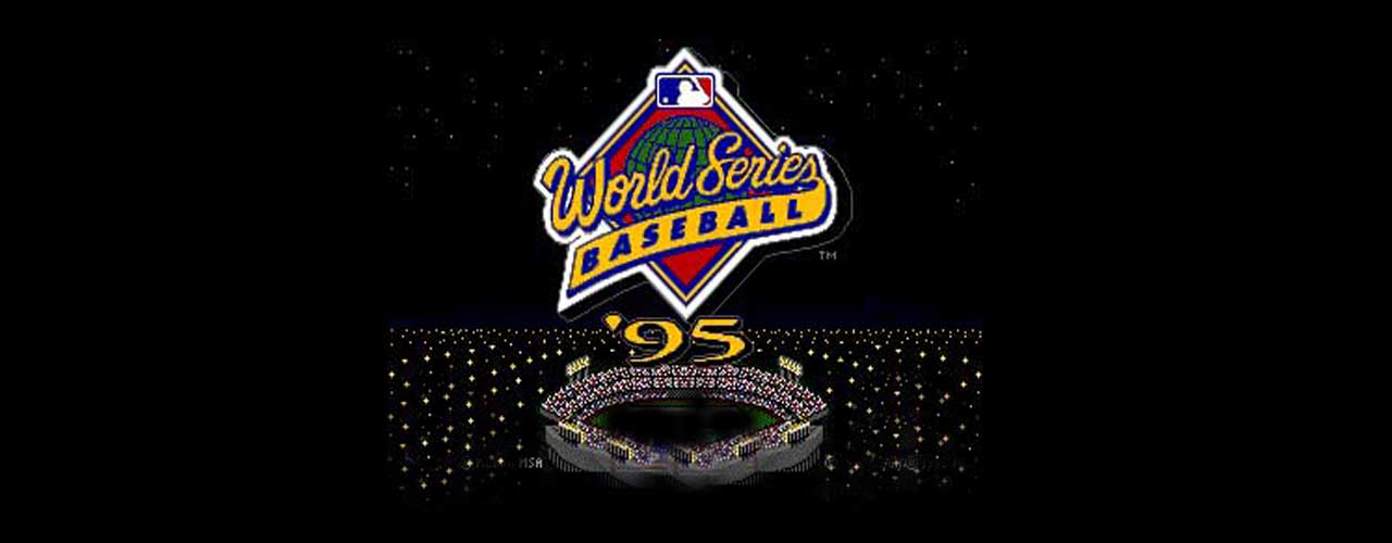 World Series Baseball '95 Game Cover