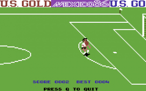 World Cup Carnival Gameplay (Commodore 64)