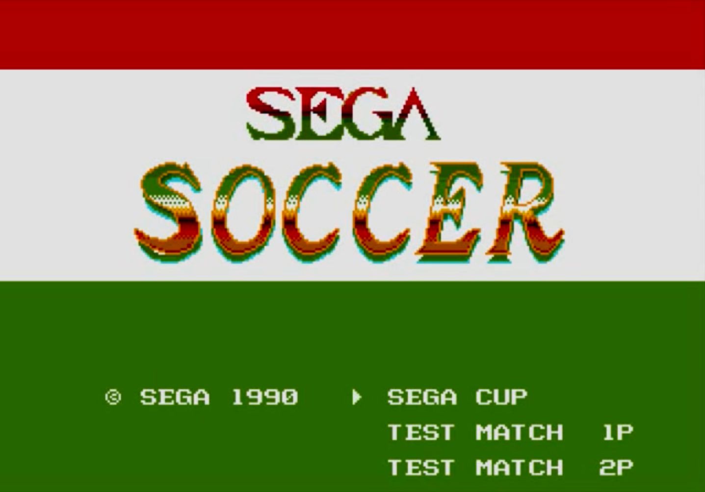 World Cup Italia 90 - Sega Megadrive / Genesis 