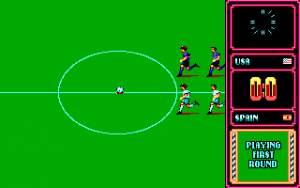World Cup Soccer: Italia '90 Gameplay (DOS)