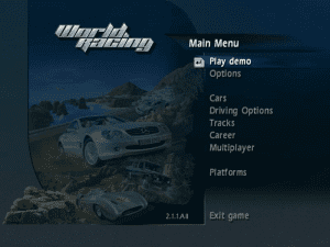 World Racing Gameplay (Windows)