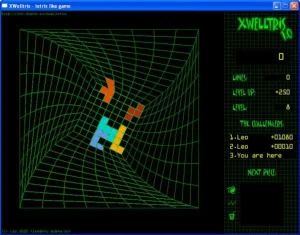 XWelltris Gameplay (Windows)