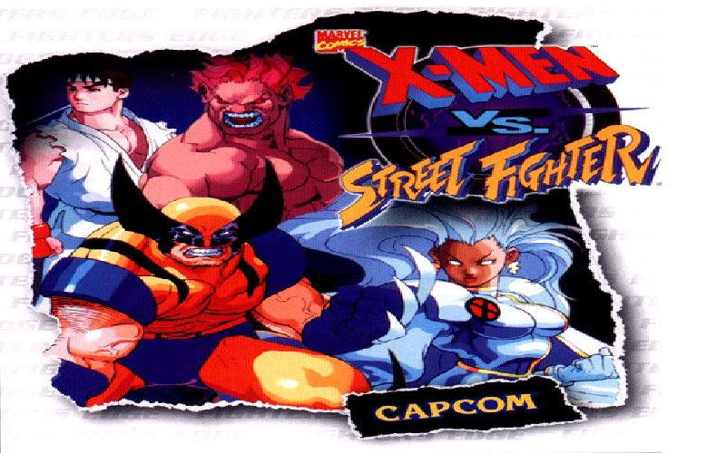 X-Men vs. Street Fighter Game Cover