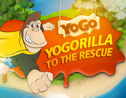 Yo Gorilla to the Rescue Game Cover