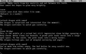 Zork II: The Wizard of Frobozz Gameplay (DOS)