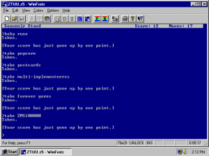 Zork: The Undiscovered Underground Gameplay (Windows)