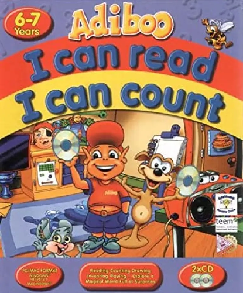 Adiboo I Can Read, I Can Count, Years 6 & 7 Game Cover