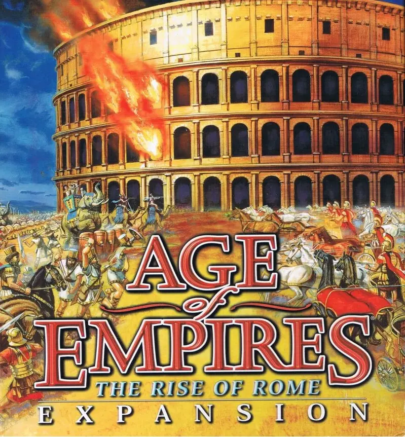 Age of Empires: The Rise of Rome Game Cover
