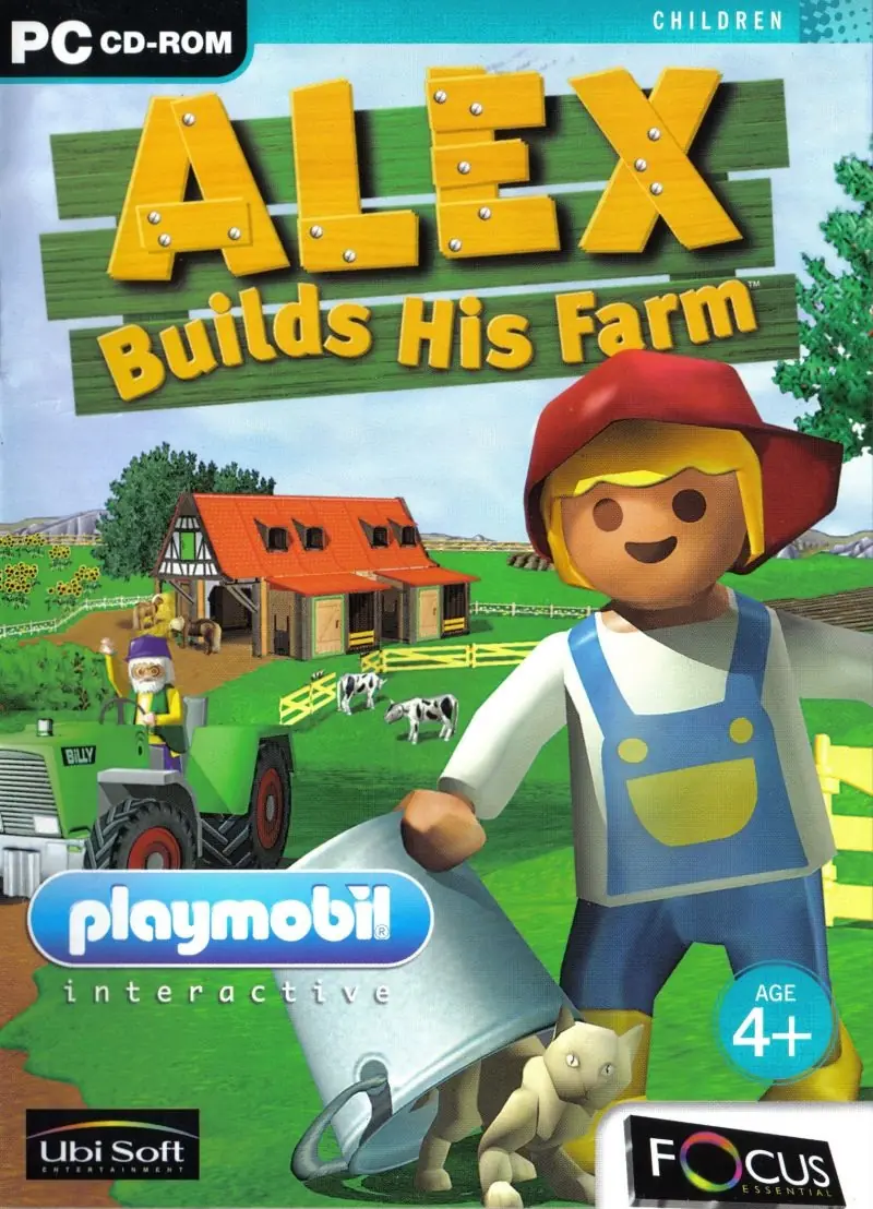 Alex Builds His Farm Game Cover