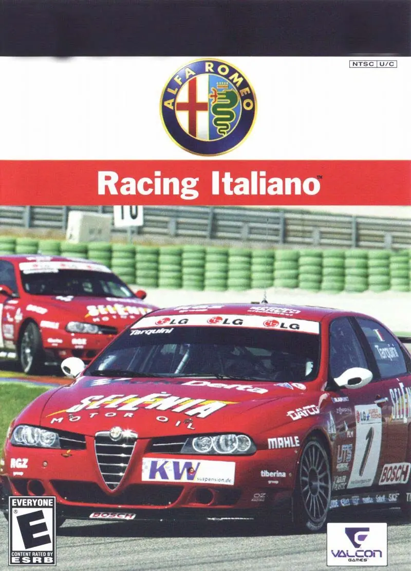 Alfa Romeo Racing Italiano Game Cover