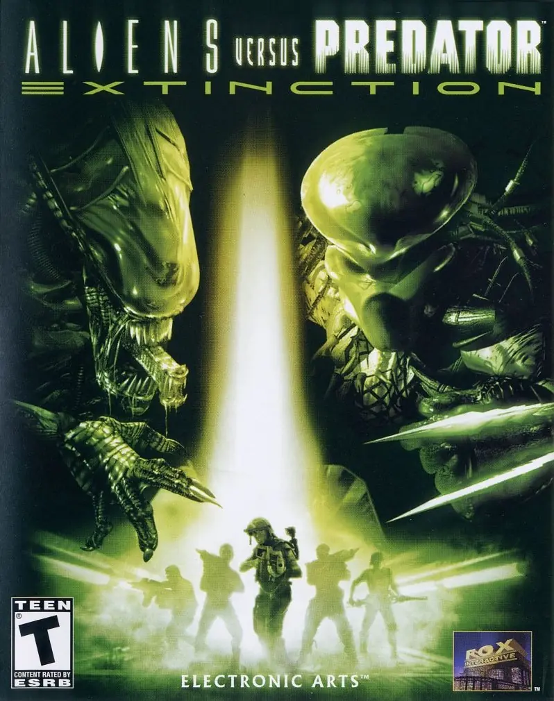 Aliens Versus Predator: Extinction Game Cover