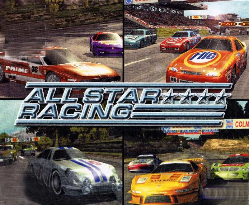 All Star Racing Game Cover