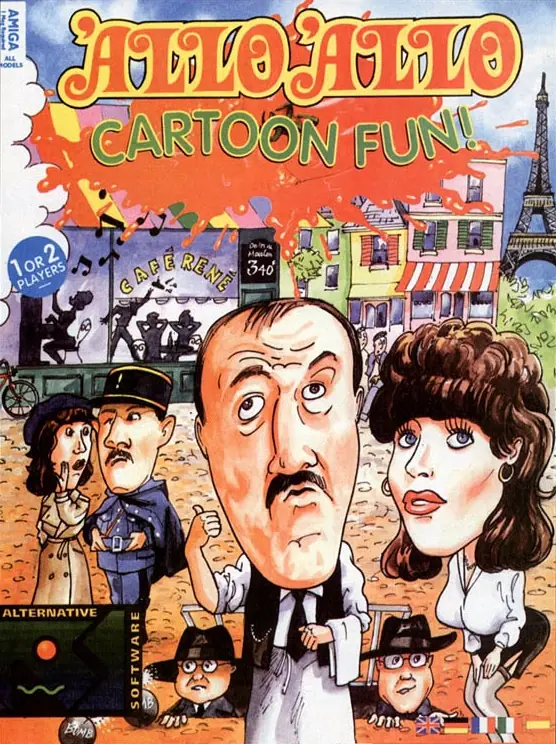 Allo 'Allo! Cartoon Fun! Game Cover