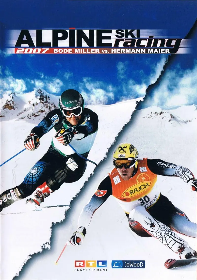 Alpine Ski Racing 2007: Bode Miller vs. Hermann Maier Game Cover