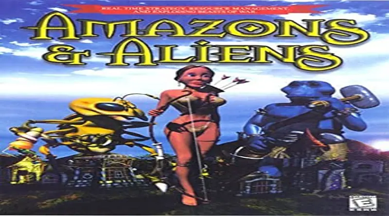 Amazons and Aliens Game Cover