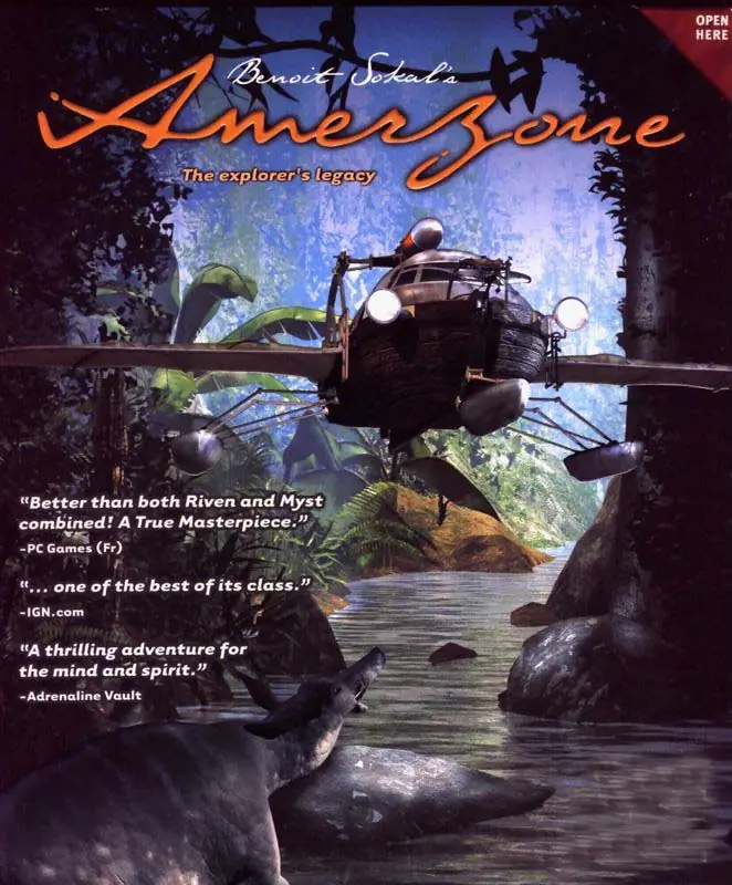 Amerzone: The Explorer's Legacy Game Cover