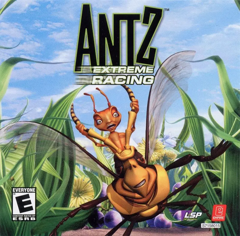 Antz Extreme Racing Game Cover