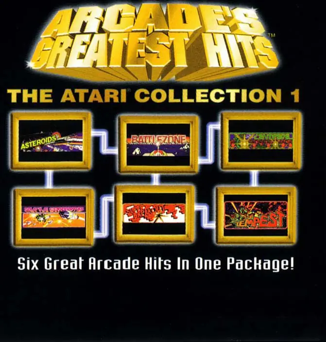 Arcade's Greatest Hits: The Atari Collection 1 Game Cover